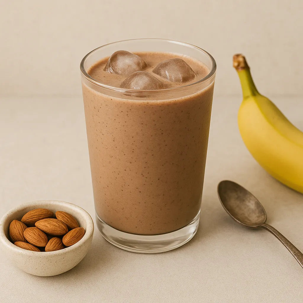 Chocolate Banana Almond Smoothie