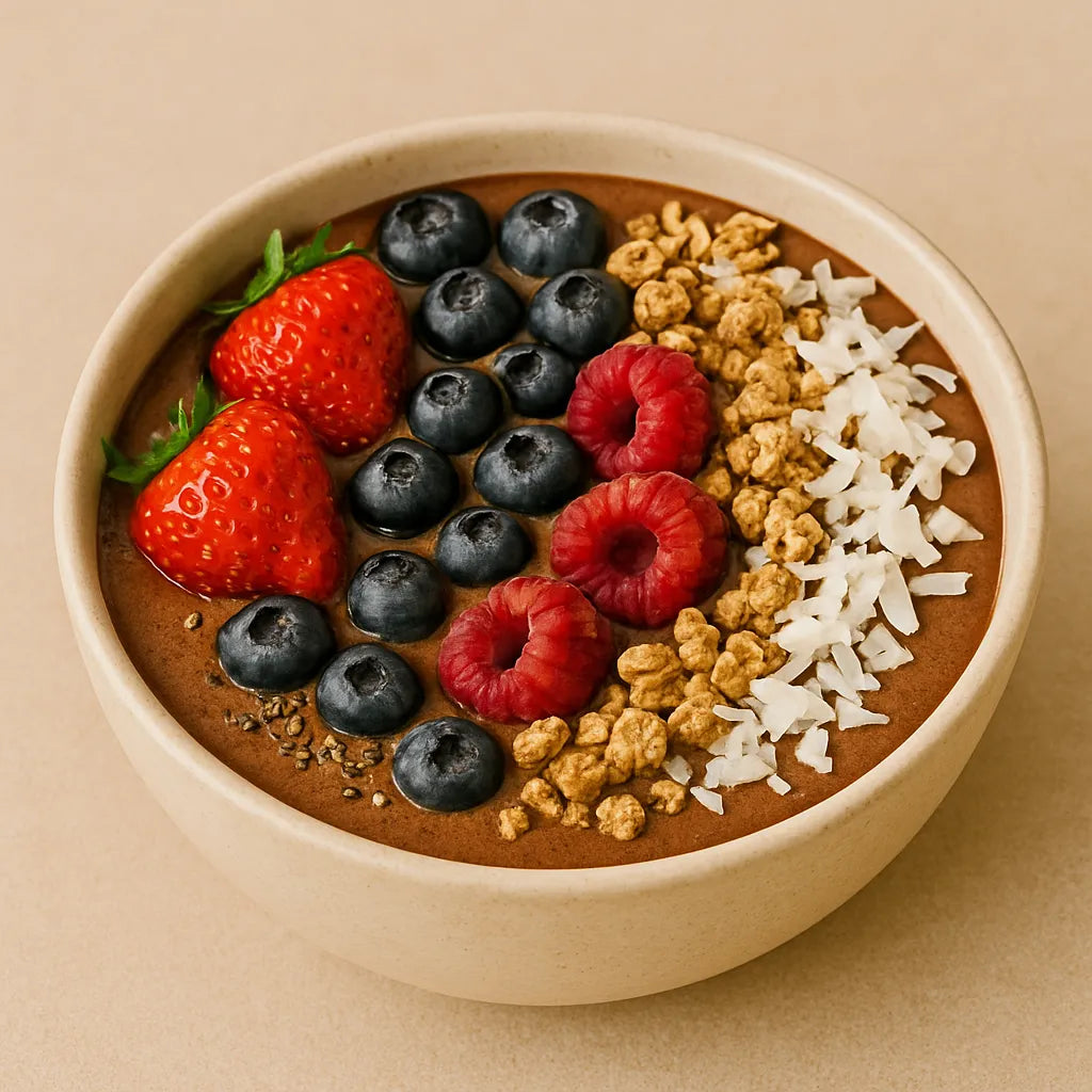 Chocolate Berry Smoothie Bowl